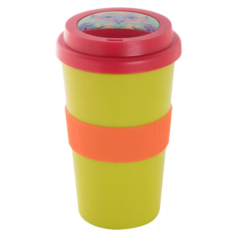 CreaCup personalizowany kubek termiczny - limonkowy (AP892006-07)