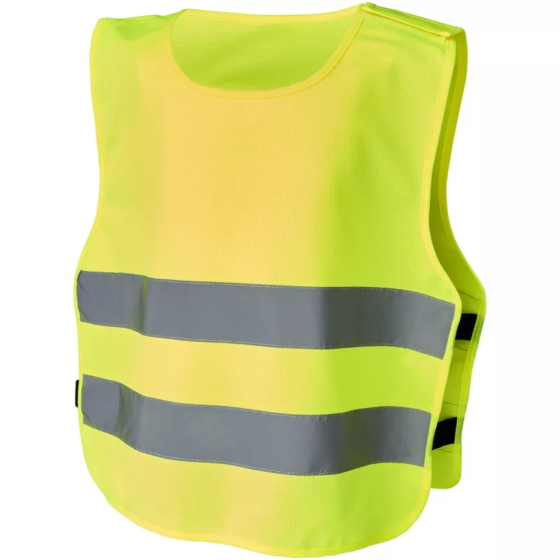 Kamizelka bezpieczeństwa Odile z zapięciem na rzepy dla dzieci w wieku 3-6 lat - Neonowy żółty (12202200)