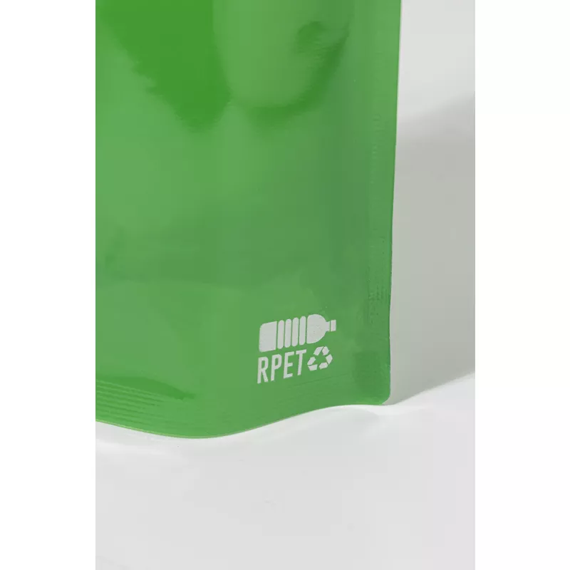 Carabol składana butelka RPET - zielony (AP800231-07)
