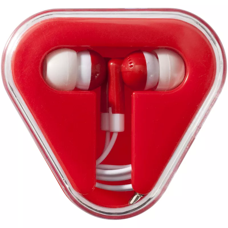 Słuchawki douszne Rebel - Biały-Czerwony (10821302)