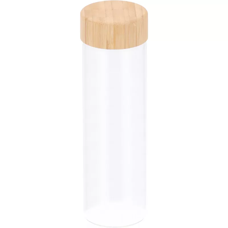 Butelka szklana SANTA CRUZ 500 ml - przeźroczysty (154166)