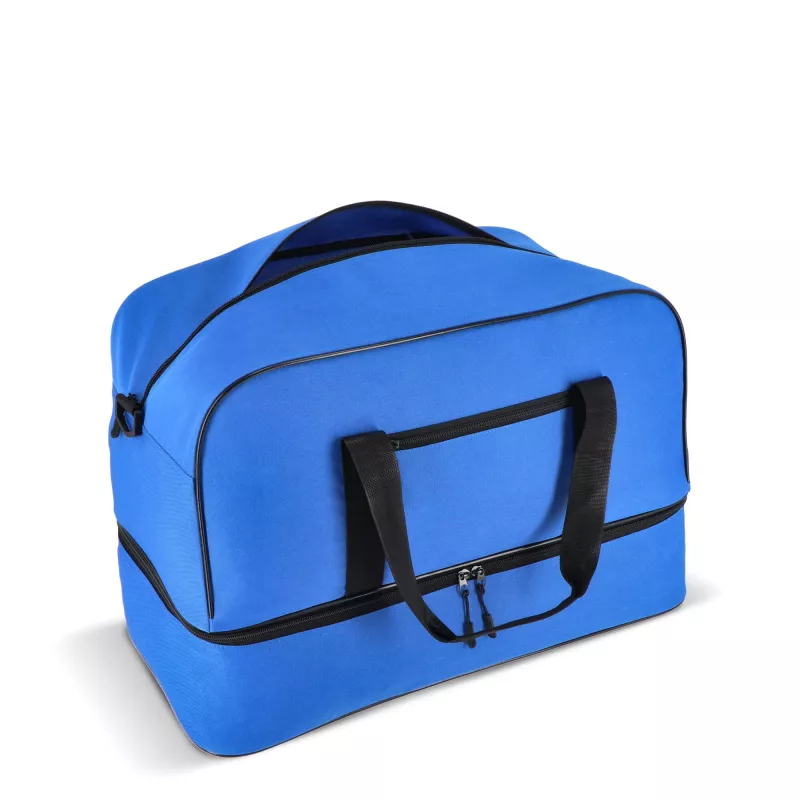 Torba sportowo-podróżna R-PET 600D 55,5 x 25 x 36 cm 50 l - niebieski (LT95369-N0011)