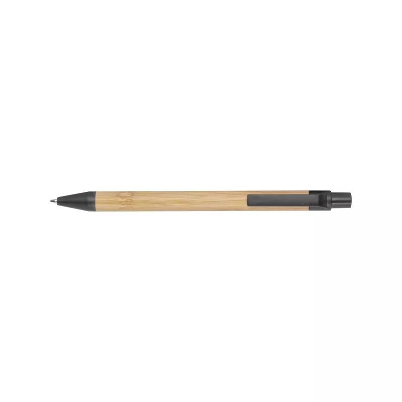 Długopis bambusowy Halle - czarny (321103)