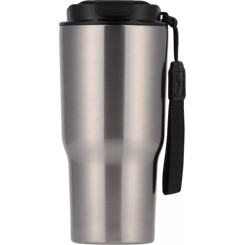 Kubek termiczny 550 ml ze stali z recyklingu DANA - szary (8523907)