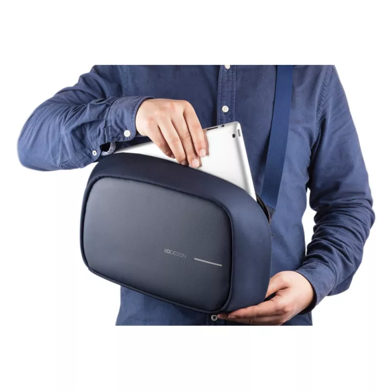 Bobby Sling, plecak chroniący przed kieszonkowcami - niebieski, niebieski (P705.785)