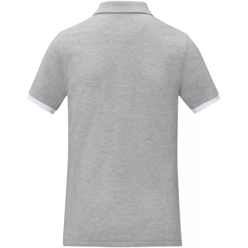Damska koszulka polo duotone Morgan z krótkim rękawem - Szary melanż (38111-H_GREY)