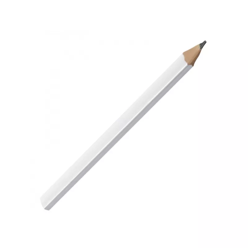 Ołówek stolarski 17,8 cm z miarką EISENSTADT - biały (089606)
