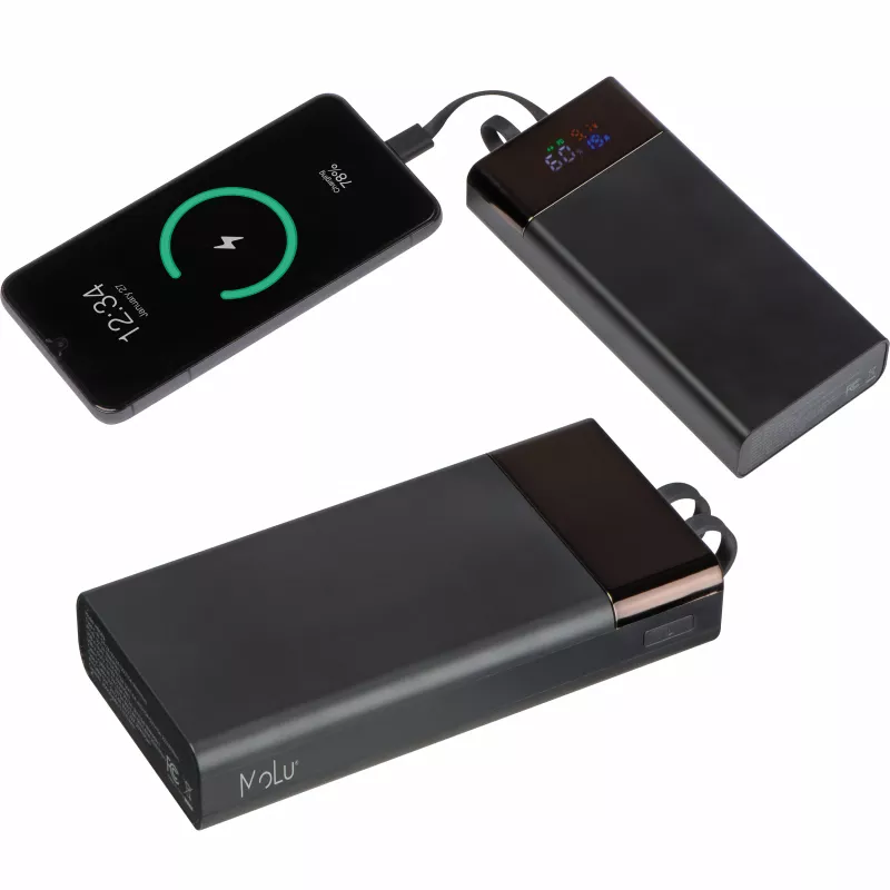 Power bank 20 000 mAh MARABELLA MoLu - czarny (398203)