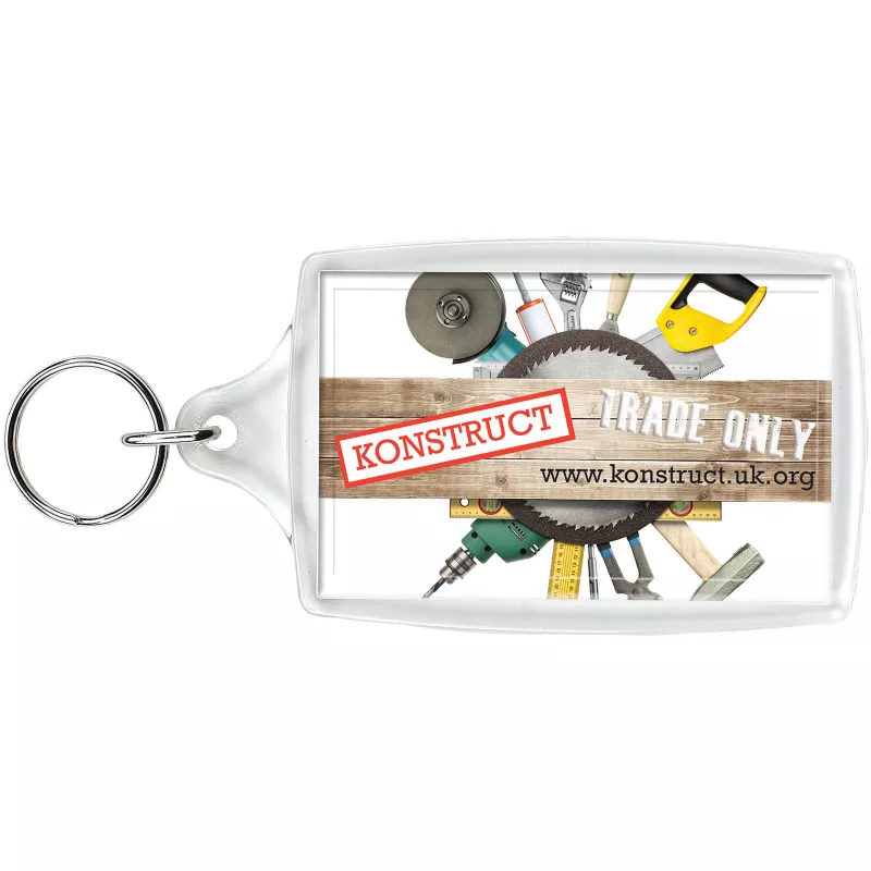 Duży brelok Orca L4 - Przezroczysty bezbarwny (21055300)