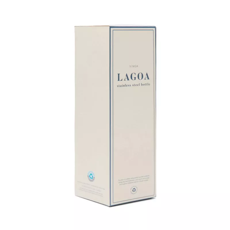 Butelka termiczna 600 ml VINGA Lagoa - navy, white (VG673-04)