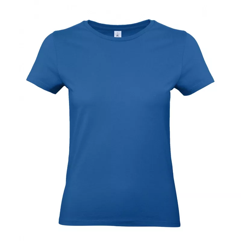 Damska koszulka reklamowa 185 g/m² B&C #E190 / WOMEN - Royal Blue (450) (TW04T/E190-ROYAL BLUE)