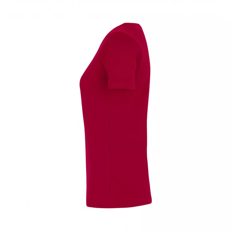 Koszulka bawełniana damska 210 g/m² ID Interlock 0508 - Red (508-RED)