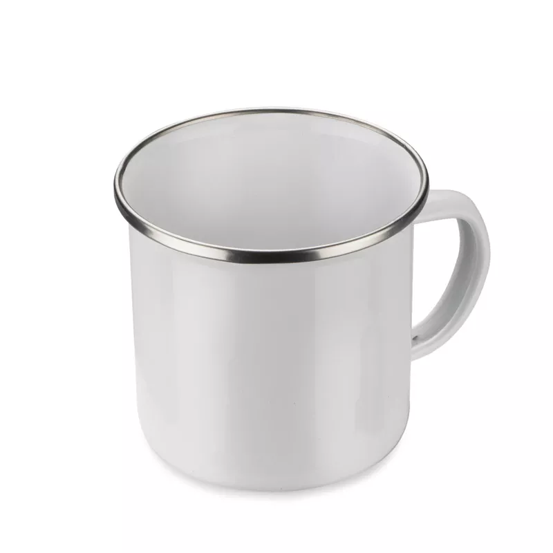 Kubek emaliowany SUBLIM - biały (16025-01)