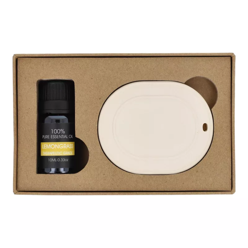 Zapachowy wieszak InSideOut z olejkiem trawy cytrynowej 10 ml - jasnozielony (LT57307-N0032)