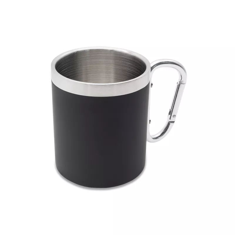 Kubek stalowy Magaro 300 ml - czarny (R08463.02)