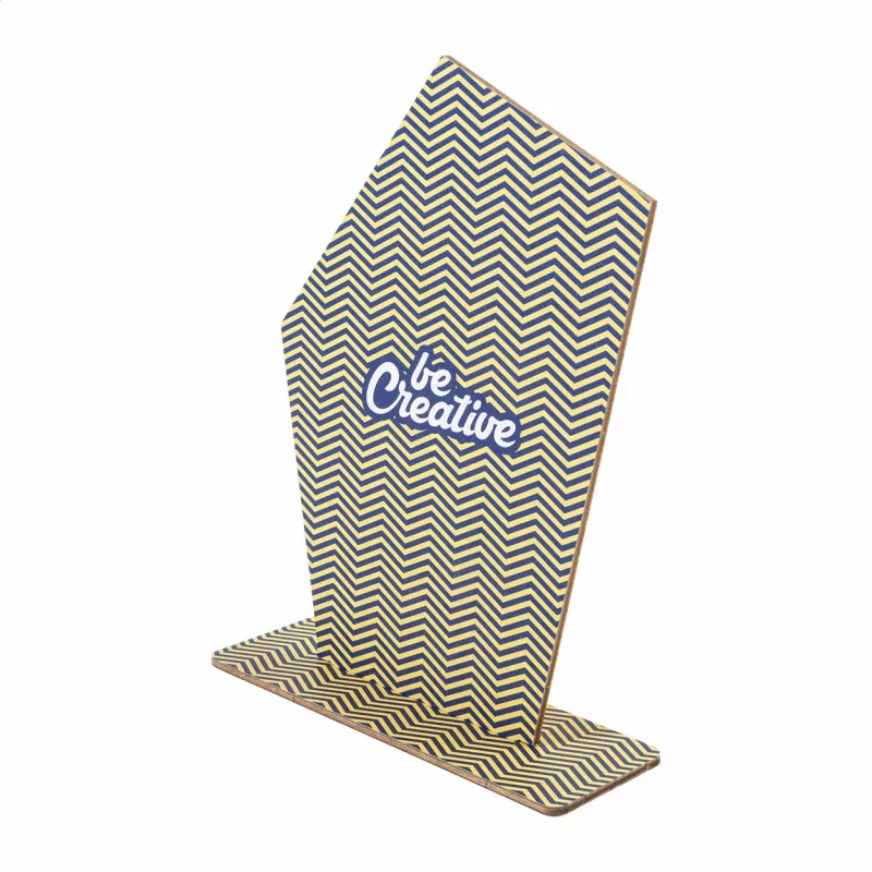 Wlobor personalizowane drewniane trofeum, gwiazda - naturalny-a (AP715068-C)