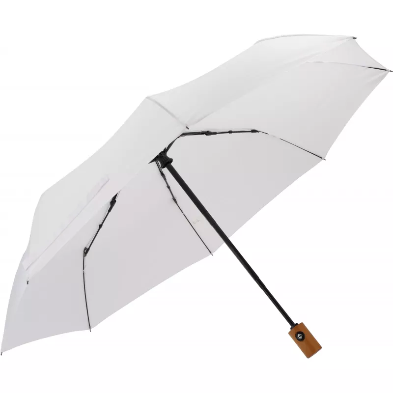 Parasol automatyczny Ø100 cm rPET IPSWICH - biały (322306)