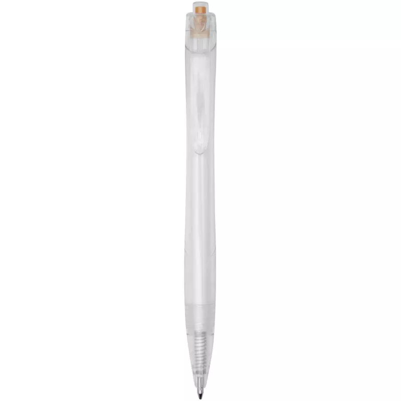 Honua długopis z plastiku PET z recyklingu  - Pomarańczowy-Przezroczysty bezbarwny (10775731)