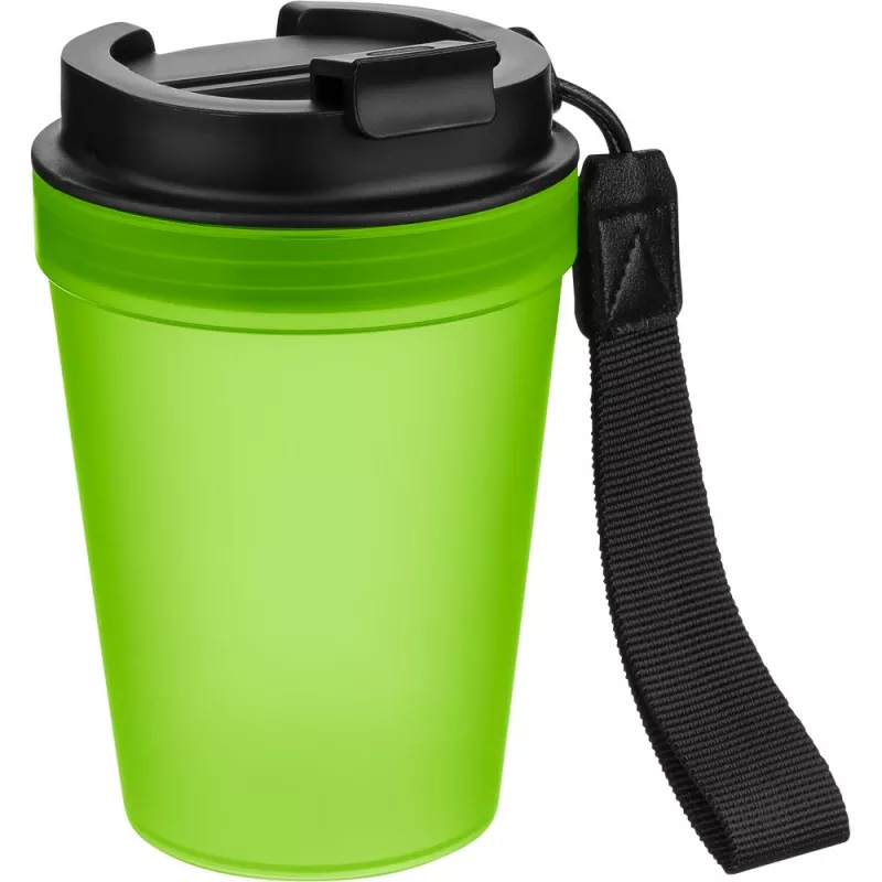 Kubek podróżny 350 ml - limonkowy (VB287-09)