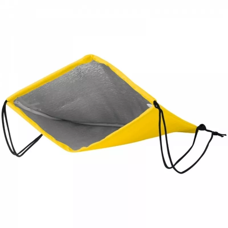 Worek sportowy termiczny 2w1 210D ORIA - żółty (064908)