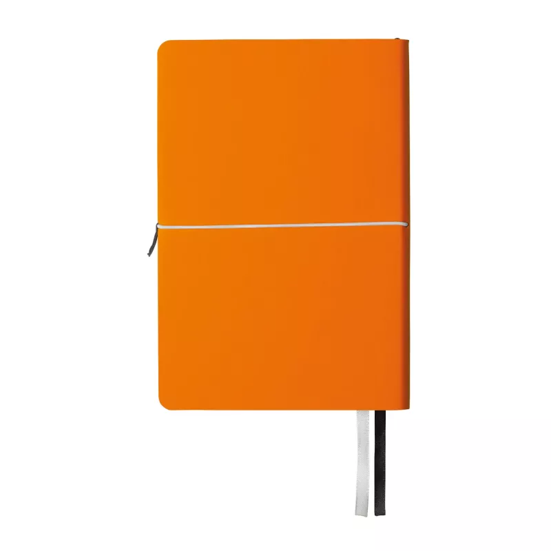 Planer A5 w miękkiej okładce z kartkami w kropki - pomarańczowy (LT92516-N0026)