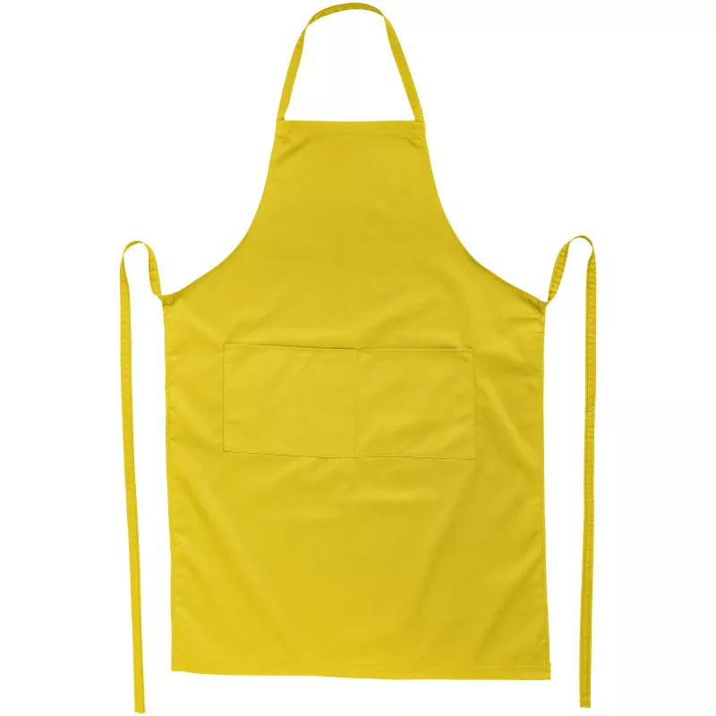 Fartuch kuchenny VIERA 240 g/m² z dwoma kieszeniami - Żółty (11205312)