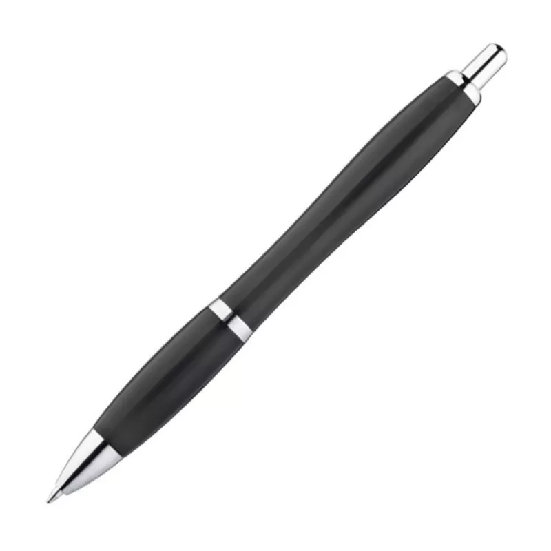 Plastikowy długopis reklamowy WLADIWOSTOCK (jednolity kolor) - czarny (1167903)