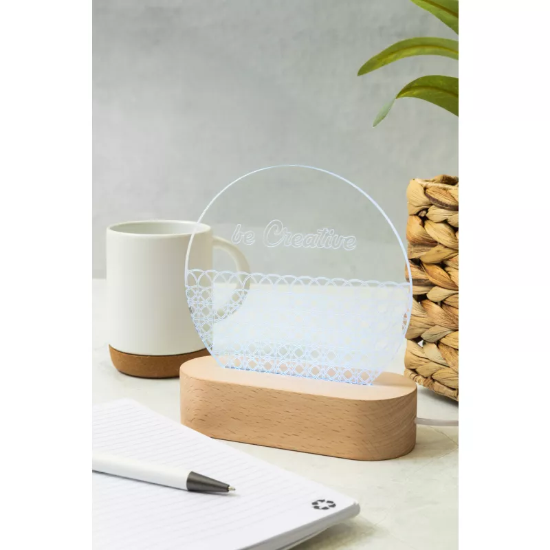 Woodify trofeum podświetlane - naturalny-a (AP716909-C)