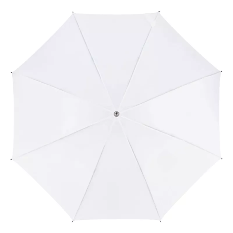 Parasol Bosco 190T Poliester 23" z automatycznie otwieraną rączką. - biały (LT97120-N0001)
