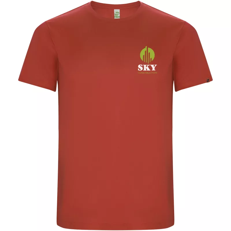 Koszulka sportowa poliestrowa 135 g/m² ROLY IMOLA 0427 - Czerwony (R0427-RED)