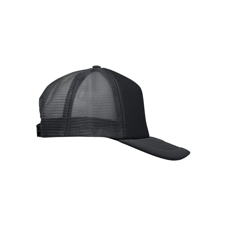 Czapka trucker 5-panelowa 150 g/m² BUBBLE - Czarny (MO2269-03)