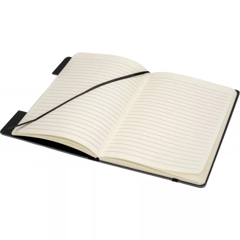 Notes A5 w linie z papieru z recyklingu z długopisem WALSALL - szary (437907)