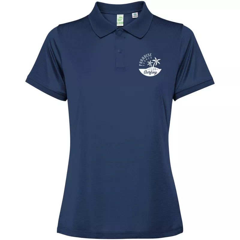 Tormo damskie polo z krótkim rękawem - Navy Blue (R0401-NAVYBLUE)