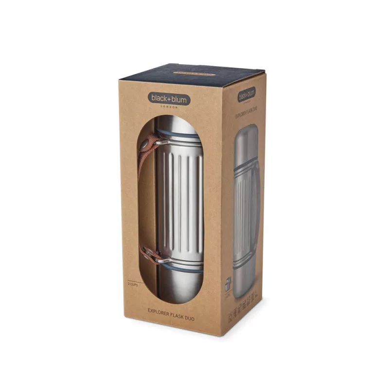 Termos 1000 ml Black+Blum Duo - szary (P439.1702)