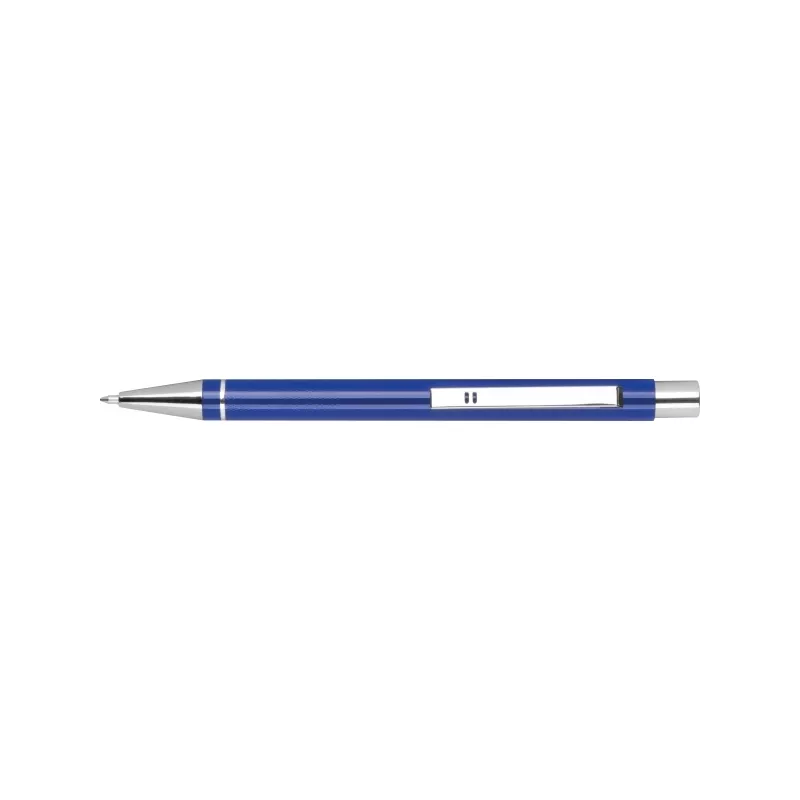 Metalowy długopis Almeira - niebieski (374104)