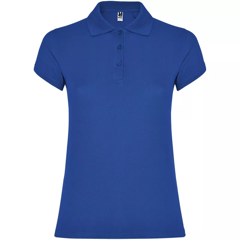 Star koszulka damska polo z krótkim rękawem - Błękit królewski (R6634-ROYAL)