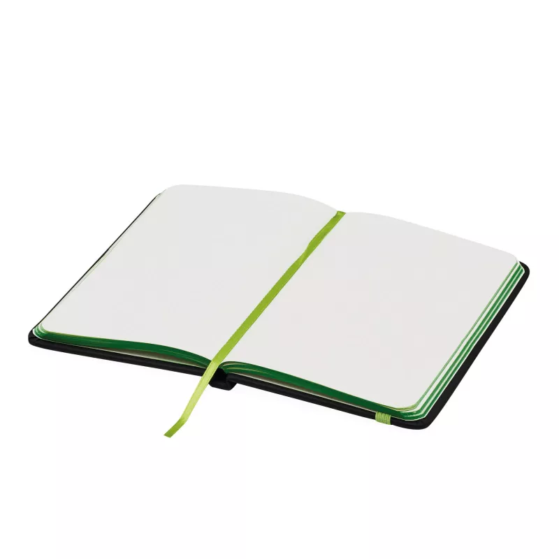 Notatnik LECTOR w rozmiarze A6 - czarny, jasnozielony (56-1103289)