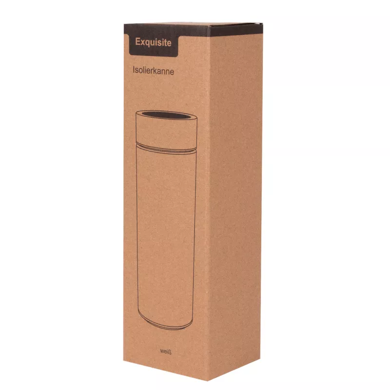 Termos próżniowy o podwójnych ściankach - biały (56-0304439)