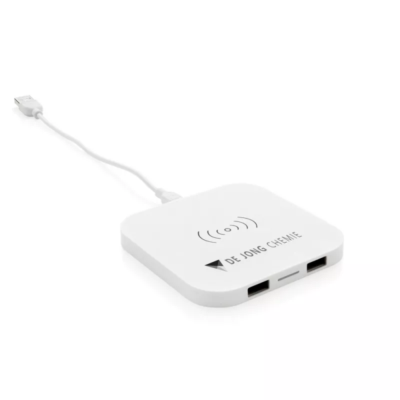 Ładowarka bezprzewodowa 5W - biały (P308.923)