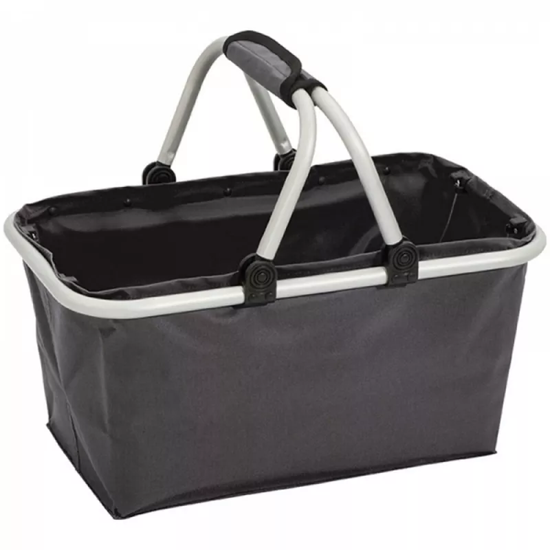 Kosz na zakupy BADEN-BADEN - ciemnoszary (005877)