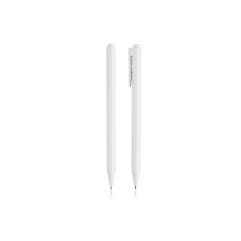 Plastikowy długopis żelowy - Biały (IP13154600)