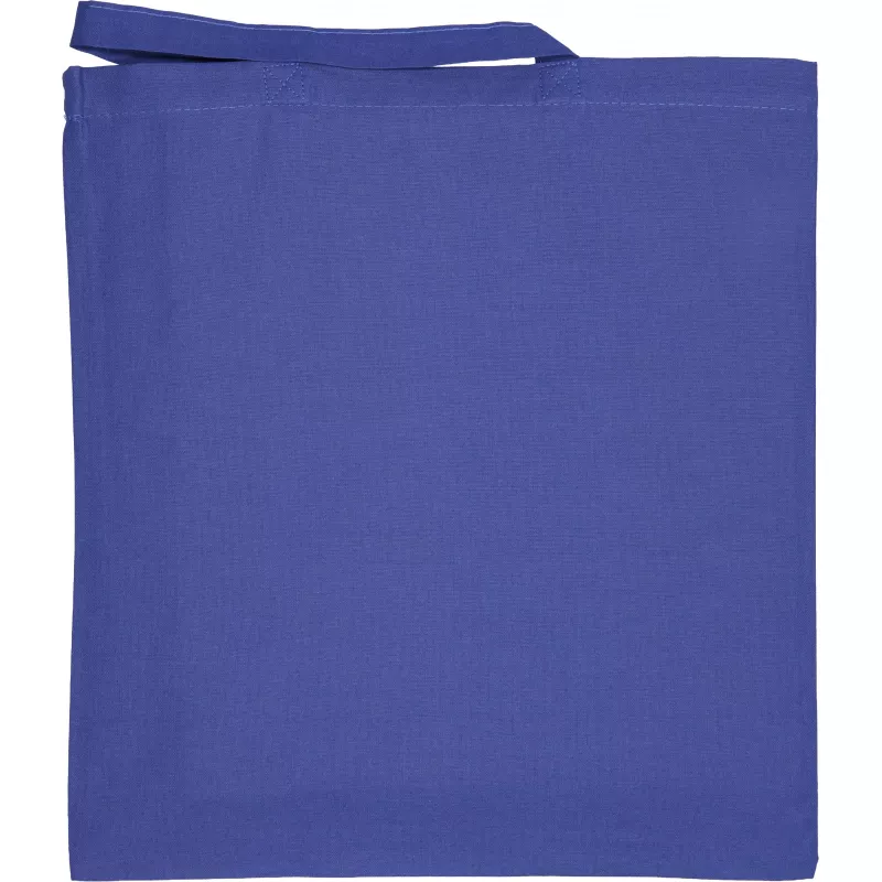 Torba bawełniana z krótkim uchem 140 g/m2 MARSHALL - niebieski (6068004)