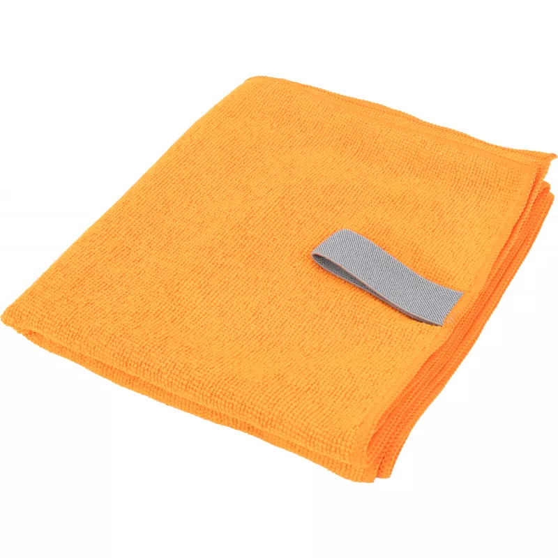 Mały ręcznik z mikrofibry 160 g/m² HUGH - pomarańczowy (7475410)