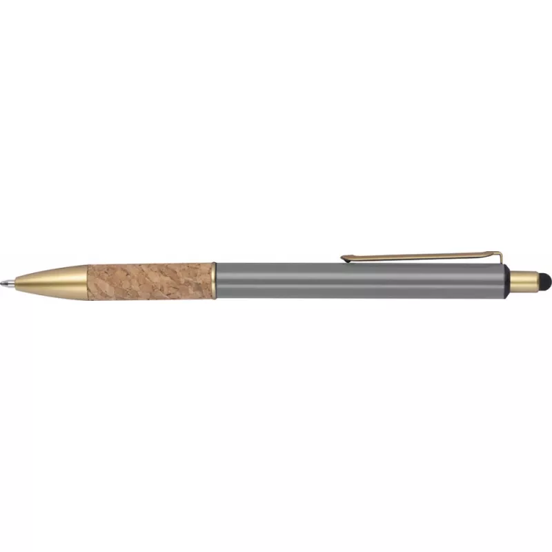 Długopis metalowy - szary (1369007)