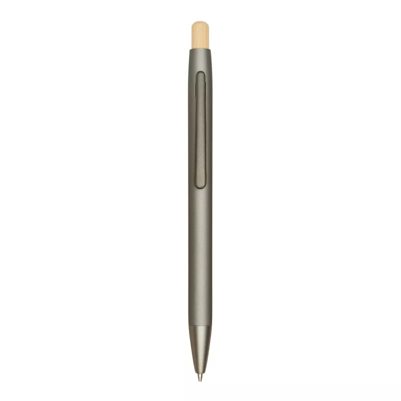 Długopis aluminiowy BAMBOO PUSHER - szary (56-1102253)