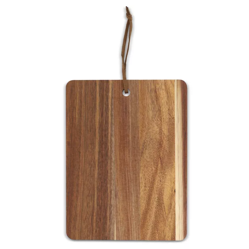 Akacjowa deska do serwowania 20 x 15 x 1,2 cm - drewniany (LT94491-N0093)