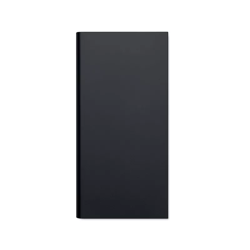 Powerbank 8000 mAh aluminiowy POWERFLAT8C - Czarny (MO2340-03)