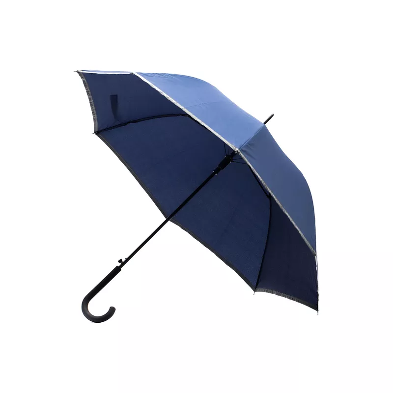 Parasol z taśmą odblaskową ø102 cm REFU - niebieski (R07951.04)