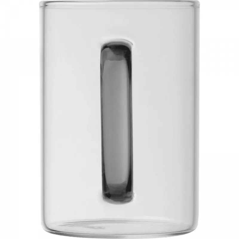 Kubek szklany 250 ml EDDA - czarny (8234003)