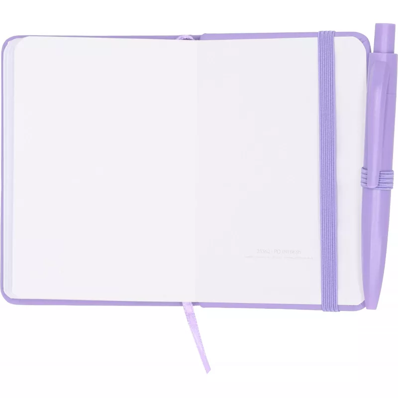 Notes A7 z długopisem SAN ANTONIO - fioletowy (556212)